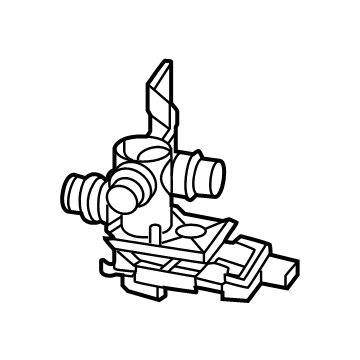 Mopar 68448241AA Valve - Coolant 3 Way