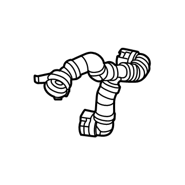 Ram 68564591AA Return Hose