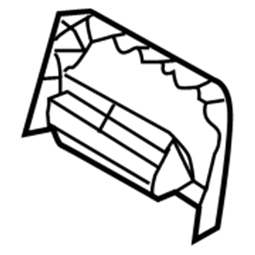 Dodge 1QA40DK2AA Air Outlet