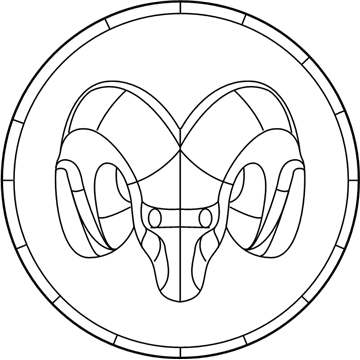 Dodge 4895900AA Center Cap