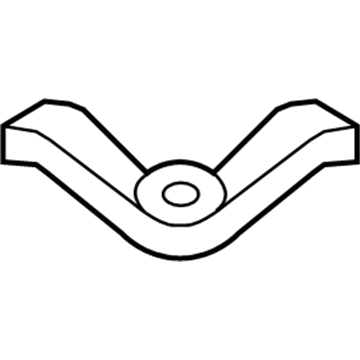 Dodge 6032619 Nut - Jack And Tire Hold Down
