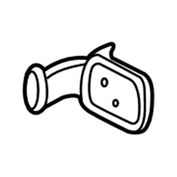 Dodge 55076083 Handle, Inside