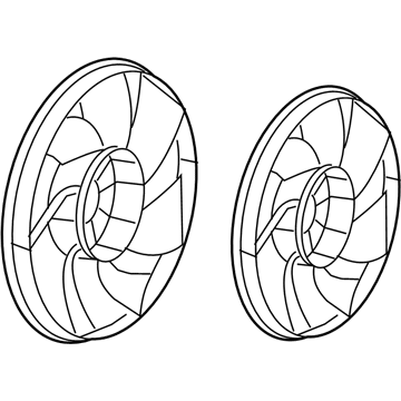 Dodge 5137713AA Fan Blade