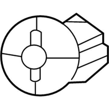 Jeep 4746305 Lock Cylinder