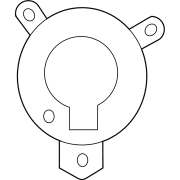 Chrysler 5029228AA Fog Lamp Bracket