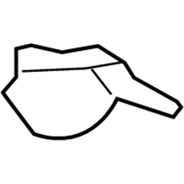 Dodge 68012061AA Heat Shield