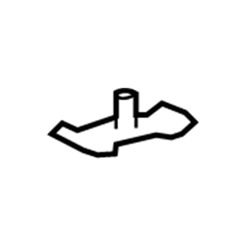 Dodge 68011971AA Lower Hose Upper Bracket