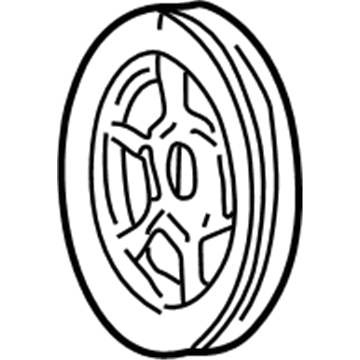 Chrysler 4792460AA Crankshaft Pulley