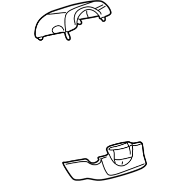 Dodge Ram 2500 Steering Column Cover - WG431DVAB