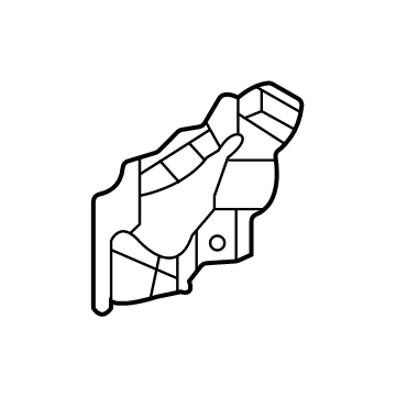 Jeep 68408174AA Diffuser Tips Mount Bracket