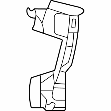 Jeep 68408214AA Inner Bracket