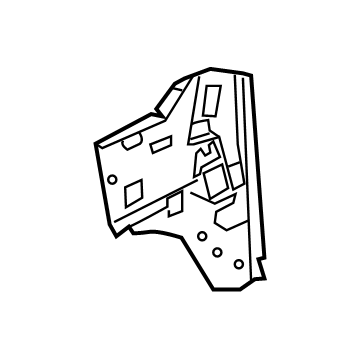 Ram 68534991AA Cowl Side Panel