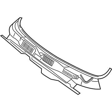 Ram 68362458AC Cowl Grille