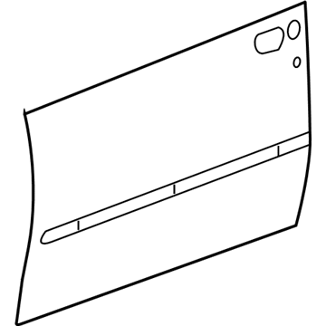 Mopar 55360856AC Outer Panel, Front Passenger Side