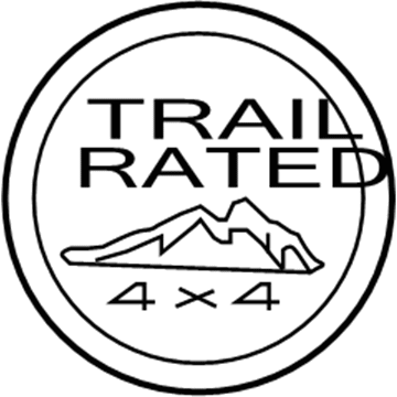 Jeep 68194480AA Nameplate