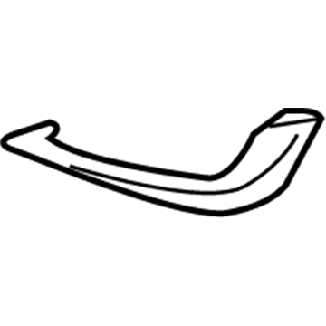 Jeep 68156562AB Flare Extension