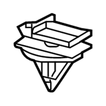 Chrysler 6511438AA Spoiler Clip