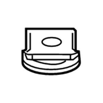 Chrysler 6511452AA Spoiler Nut