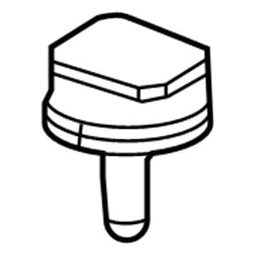 Mopar 6512118AA Spoiler Stud Mopar 6512118AA Spoiler Stud