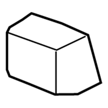 Ram 5KQ41DX9AB Center Belt Assembly Bezel