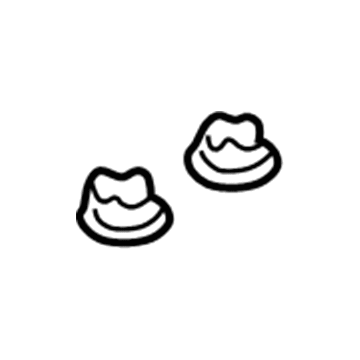 Jeep 6505316AA Shield Nut