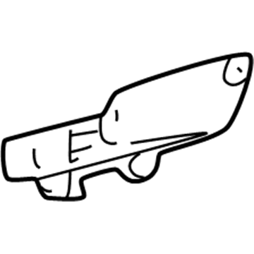 Dodge 5291355AB Reinforcement