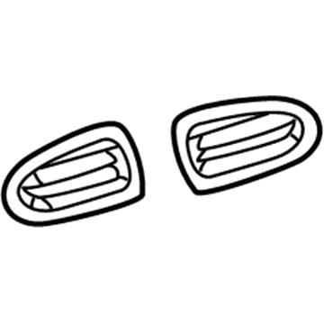 Dodge QT58DX9AC Air Outlet Vent