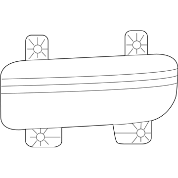 Ram 68273291AB Fog Lamp Assembly