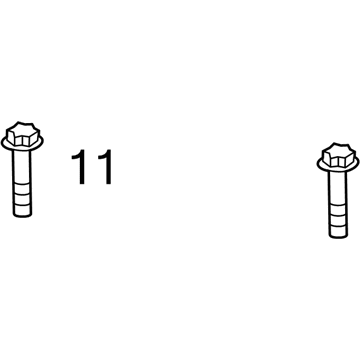 Mopar 6510441AA Bracket Bolt