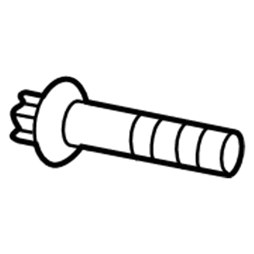 Dodge 6510441AA Rear Bracket Bolt