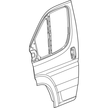 Ram 68465081AC Door Shell