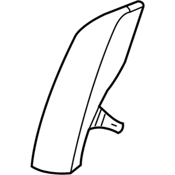 Dodge XX01BD5AC Seat Back End