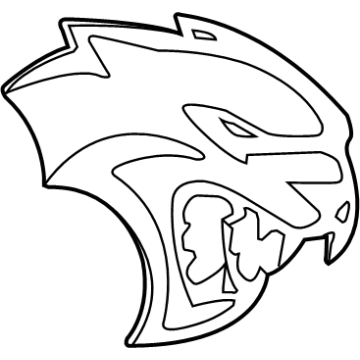 Dodge Charger Emblem - 6TA28SZ7AA