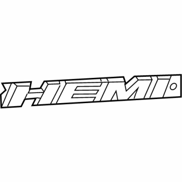 Dodge Charger Emblem - 68420593AA