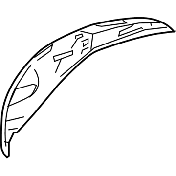 Dodge 68002058AD Inner Reinforcement