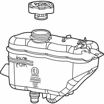 Jeep 68447874AB Expansion Tank