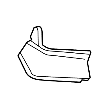 Mopar 55372926AD Protector, Front Passenger Side