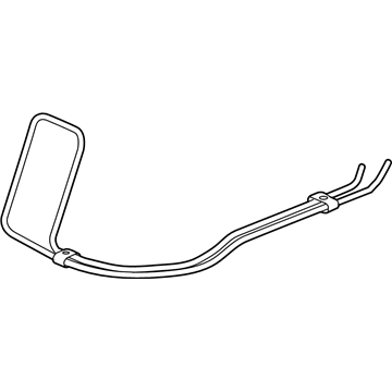 Chrysler 5098504AA Power Steering Cooler Tube