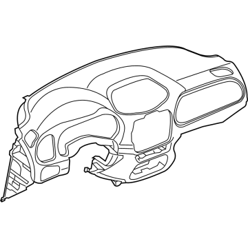 Jeep 6UP13LXHAA Instrument Panel