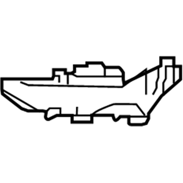 Jeep 68297616AA Mirror Inside Bracket