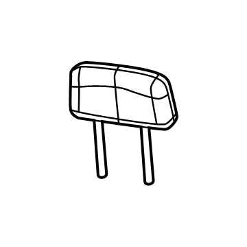 Ram 6CN031X8AB Headrest