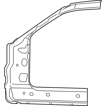Mopar 68260428AI Inner Panel, Front Passenger Side