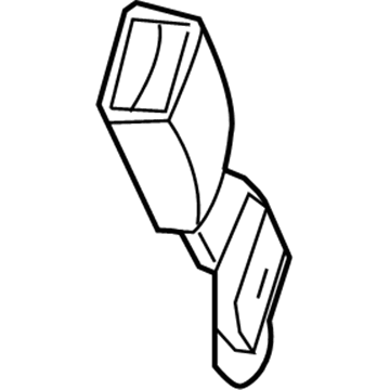 2014 Dodge Journey Seat Belt - 1AN361X9AA