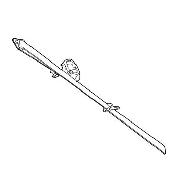 2014 Dodge Journey Seat Belt - 1AN05GT5AE