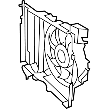 Mopar 52029175AF Shroud Assembly Mopar 52029175AF Shroud Assembly