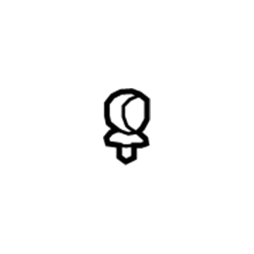 Chrysler 56021384 Shroud Clip