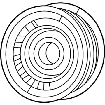 Jeep 68459077AA Idler Pulley