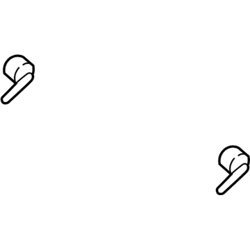 Jeep Windshield Washer Nozzle - 68256068AA