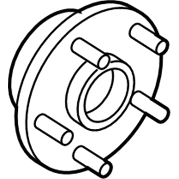 Dodge 68030387AB Hub & Bearing