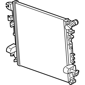 Jeep 68314786AC Radiator